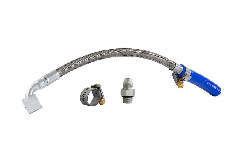 Sinister Diesel Turbo Coolant Feed Line â€“ Fixes Factory Feed Line Leak â€“ Fits 2011â€“2014 Ford Powerstroke 6.7L â€“ Direct OEM Replacement - Image 3